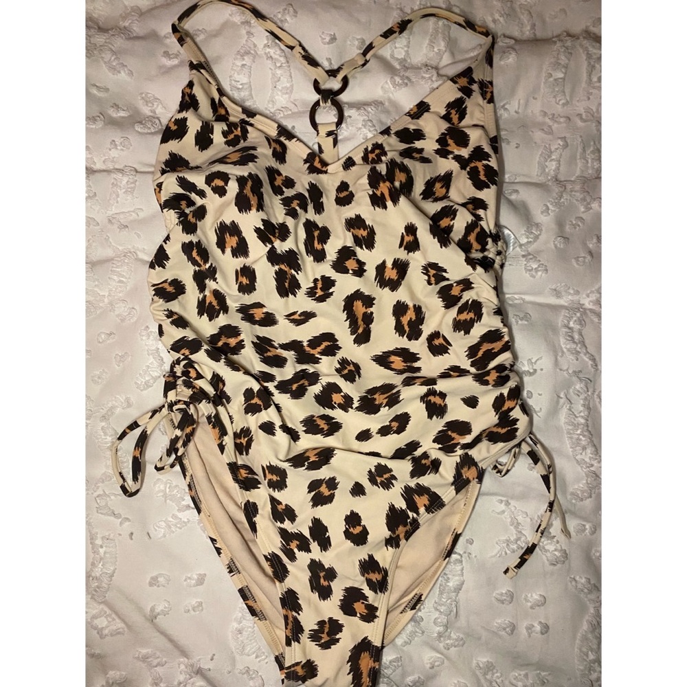 Kona Sol Cheeta print One Piece